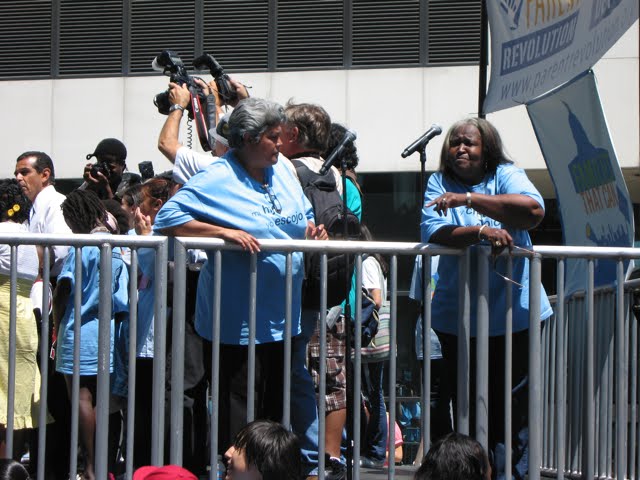 Shirley Ford and Mary Najara of Parent Revolution née Los Angeles Parents Union