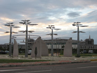 馬公航空站的造景風車