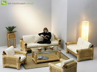 Bamboo Decoration In Living Room