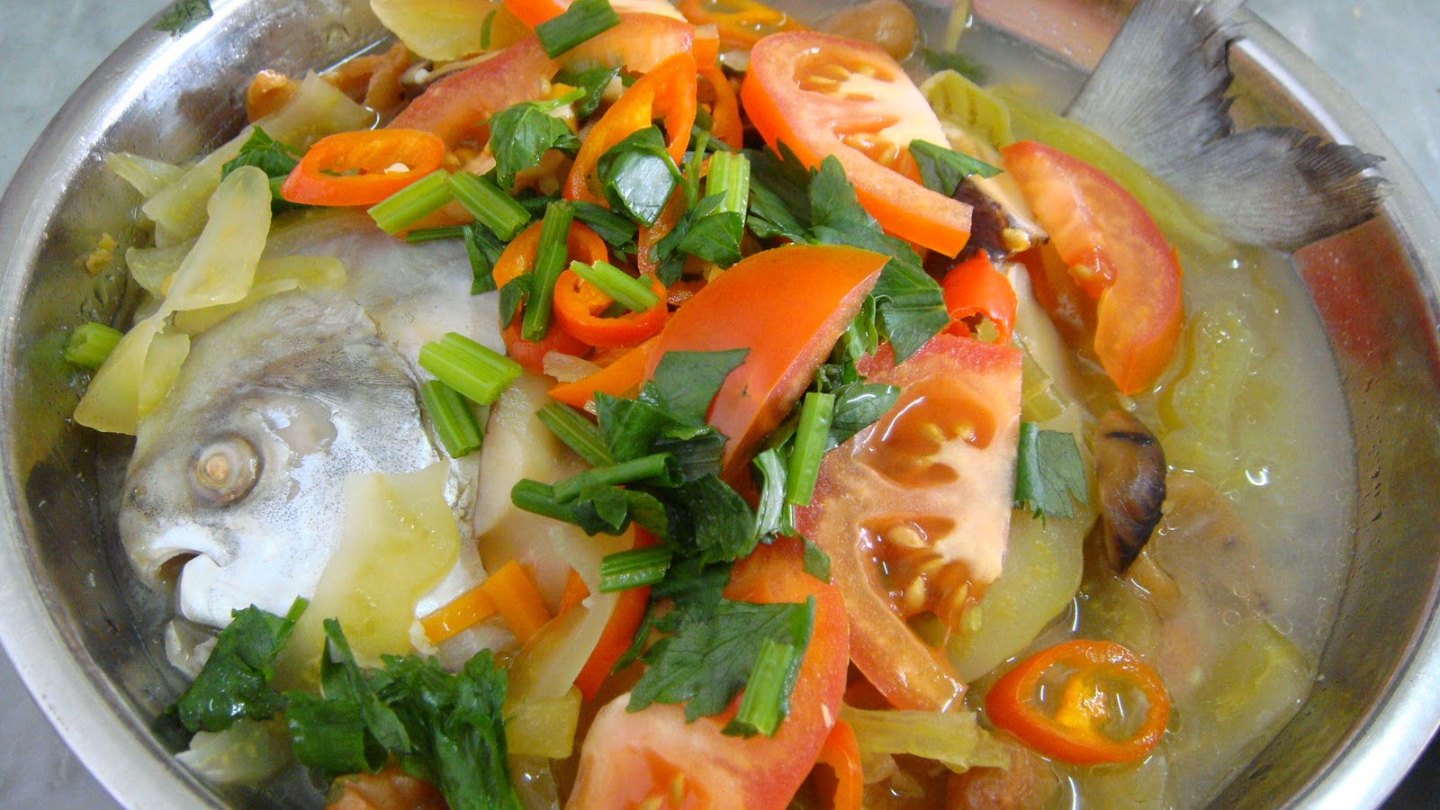 My Recipes STEAMED FISH