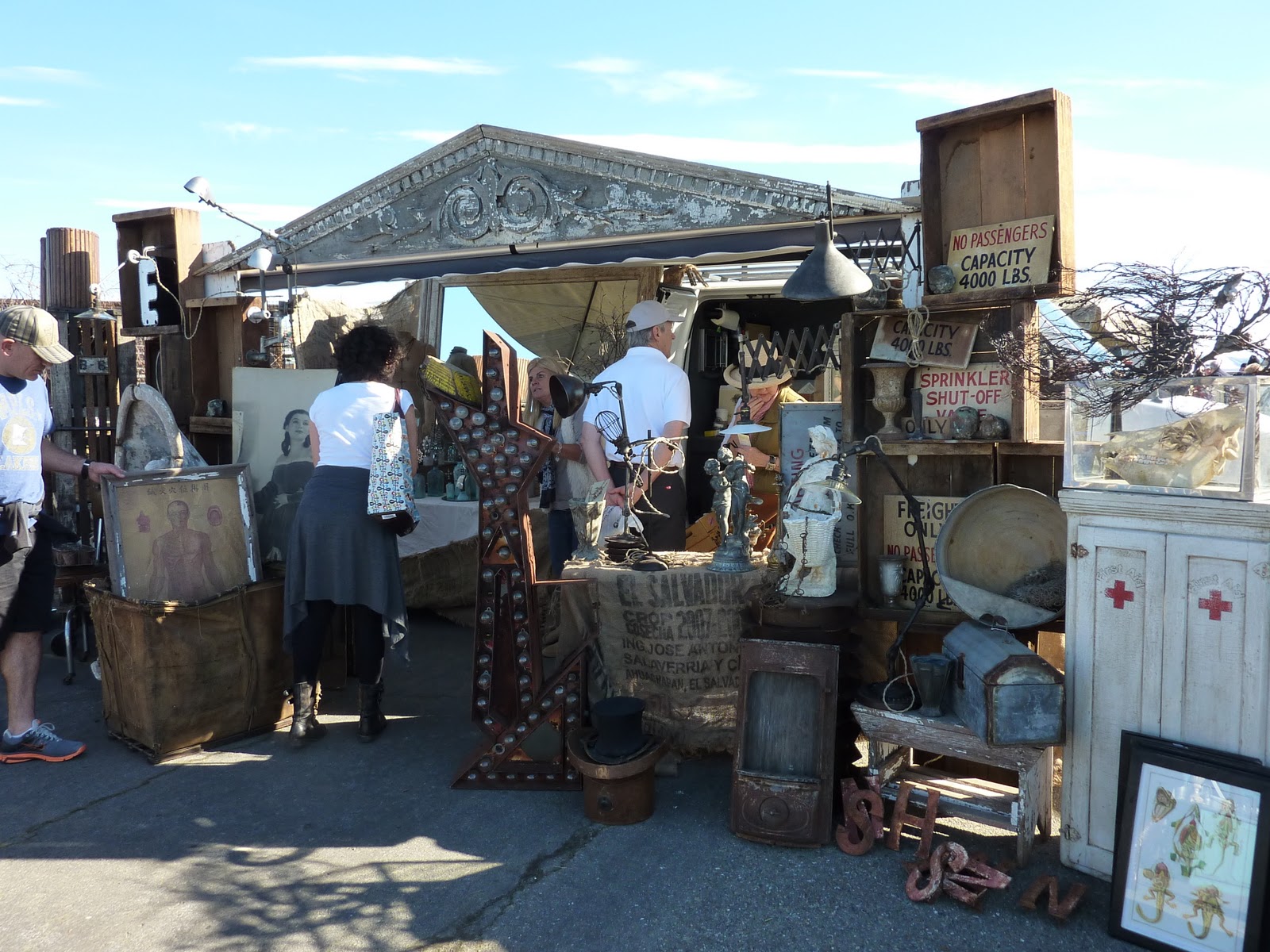 Artful Play February Alameda Pt Flea Market