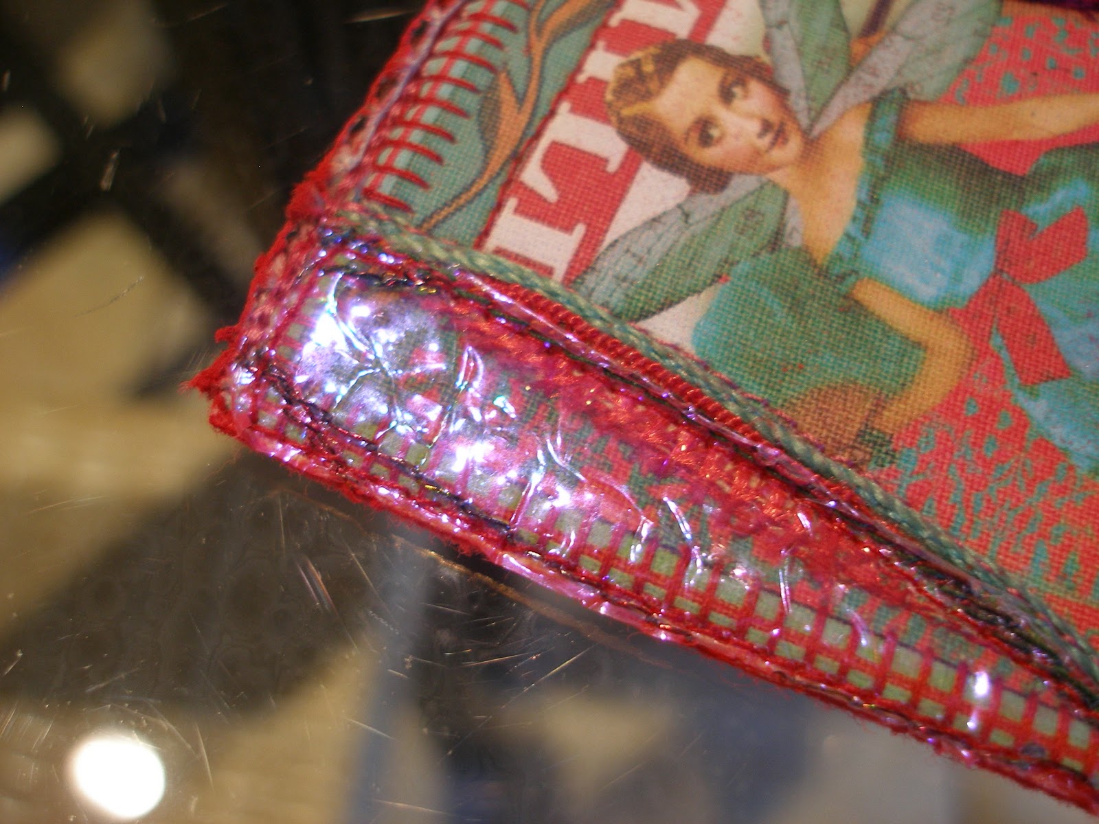 twodressesstudio Experimenting with Art Glitter Fantasy Film Tutorial Mixed Media ATC