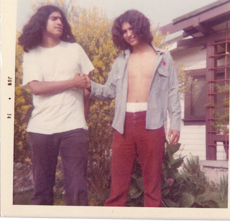 That's me on the right, my brother is on the left