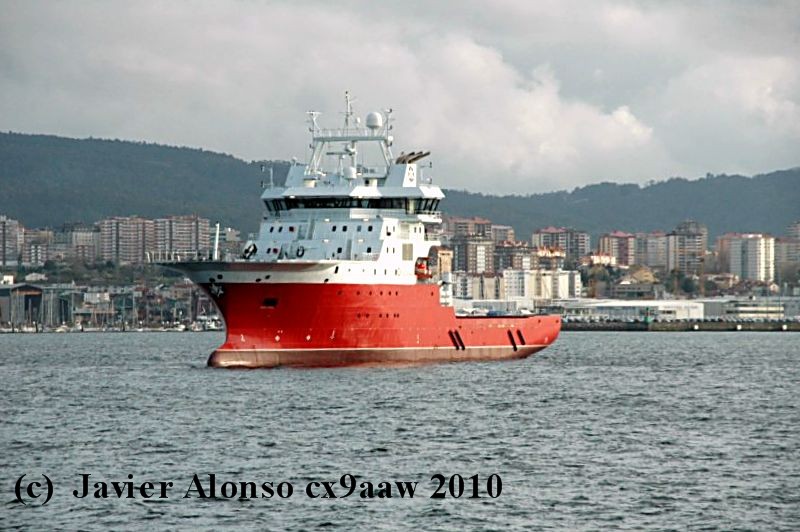 Fotos y videos de buques en Vigo: El “Volstad Surveyor” es un buque ...