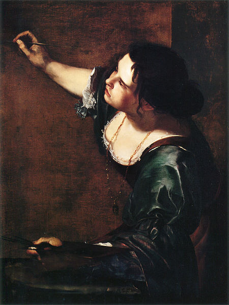 Allegory of Painting (Self-portrait as La Pittura), 1638-39, Gentileschi