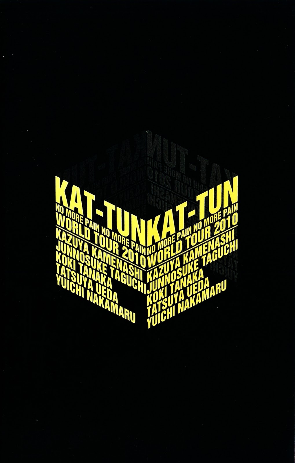KATTUN NEWS KATTUN NO MORE PAIИ World TOUR 2010 DVD Booklet