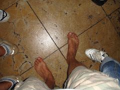 mes pieds nus