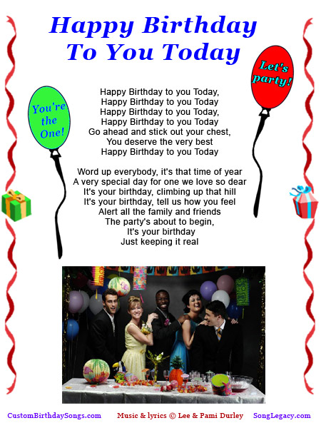 4.happy birthday song lyrics have been translated into at least 18 language...