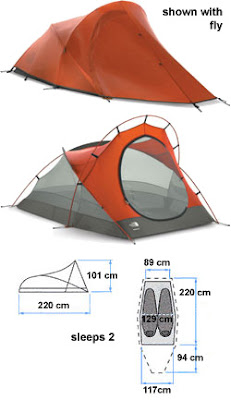 north face tent poles