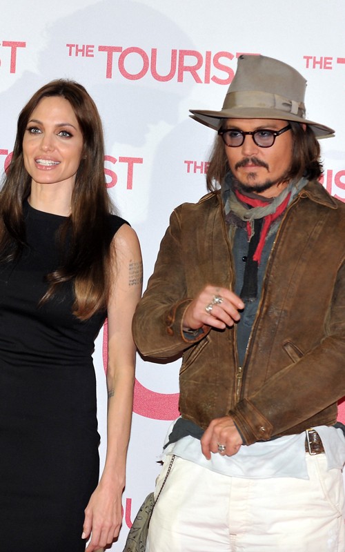 Hairstyle For You Angelina Jolie and Johnny Depp promoting Hairstyle For You Angelina Jolie and Johnny Depp promoting