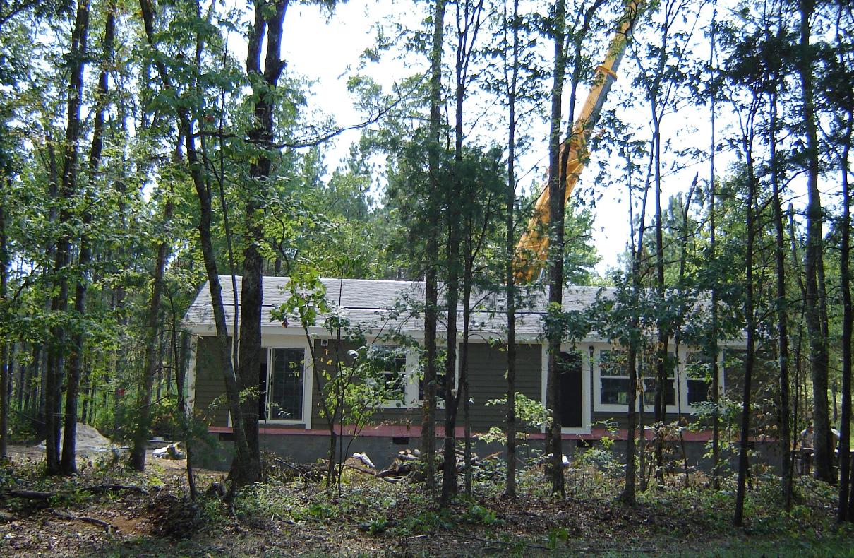 Tew's Life on the Bayou Tennessee home now on site