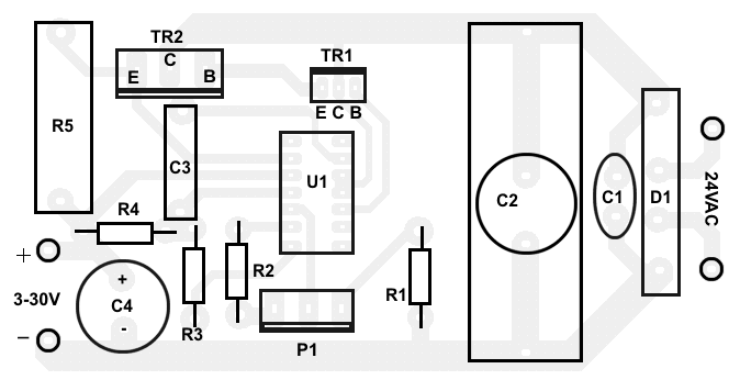 schema D'alimentation stabilisée réglable 3 a 30 V 2.5 AMP - Electronique  Pratique Simple