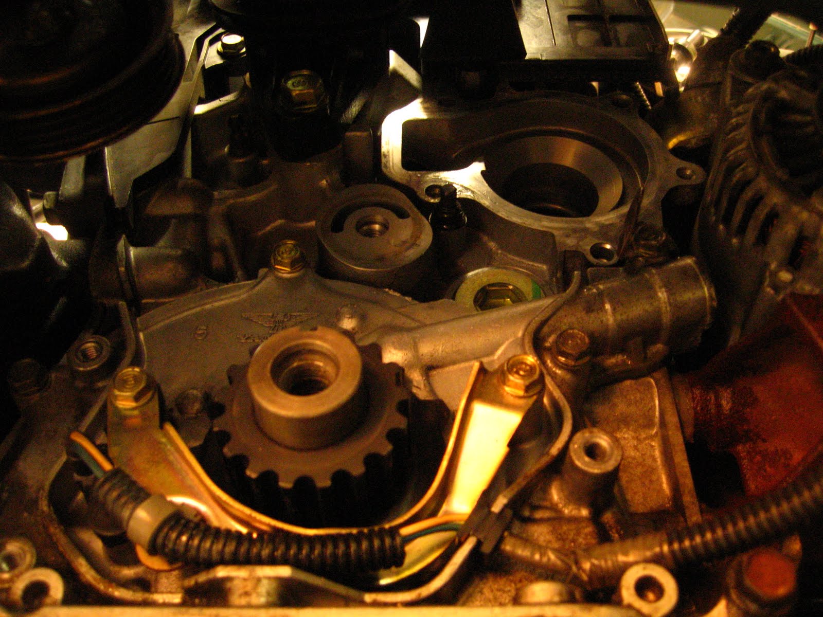 2000 Honda crv timing belt problem