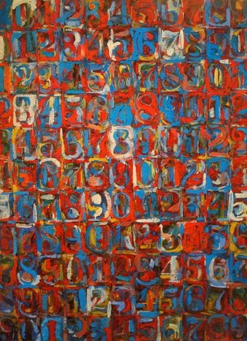 jasper johns figure 7