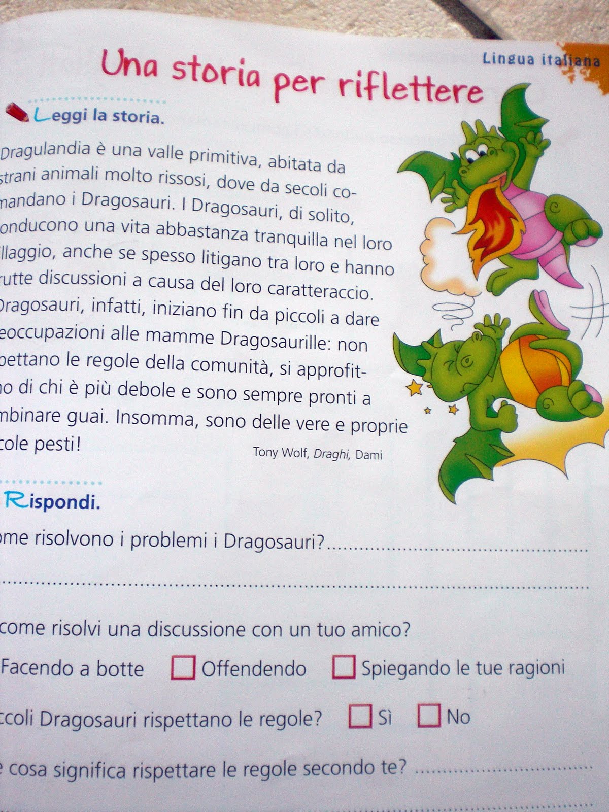 libro delle vacanze 4 elementare