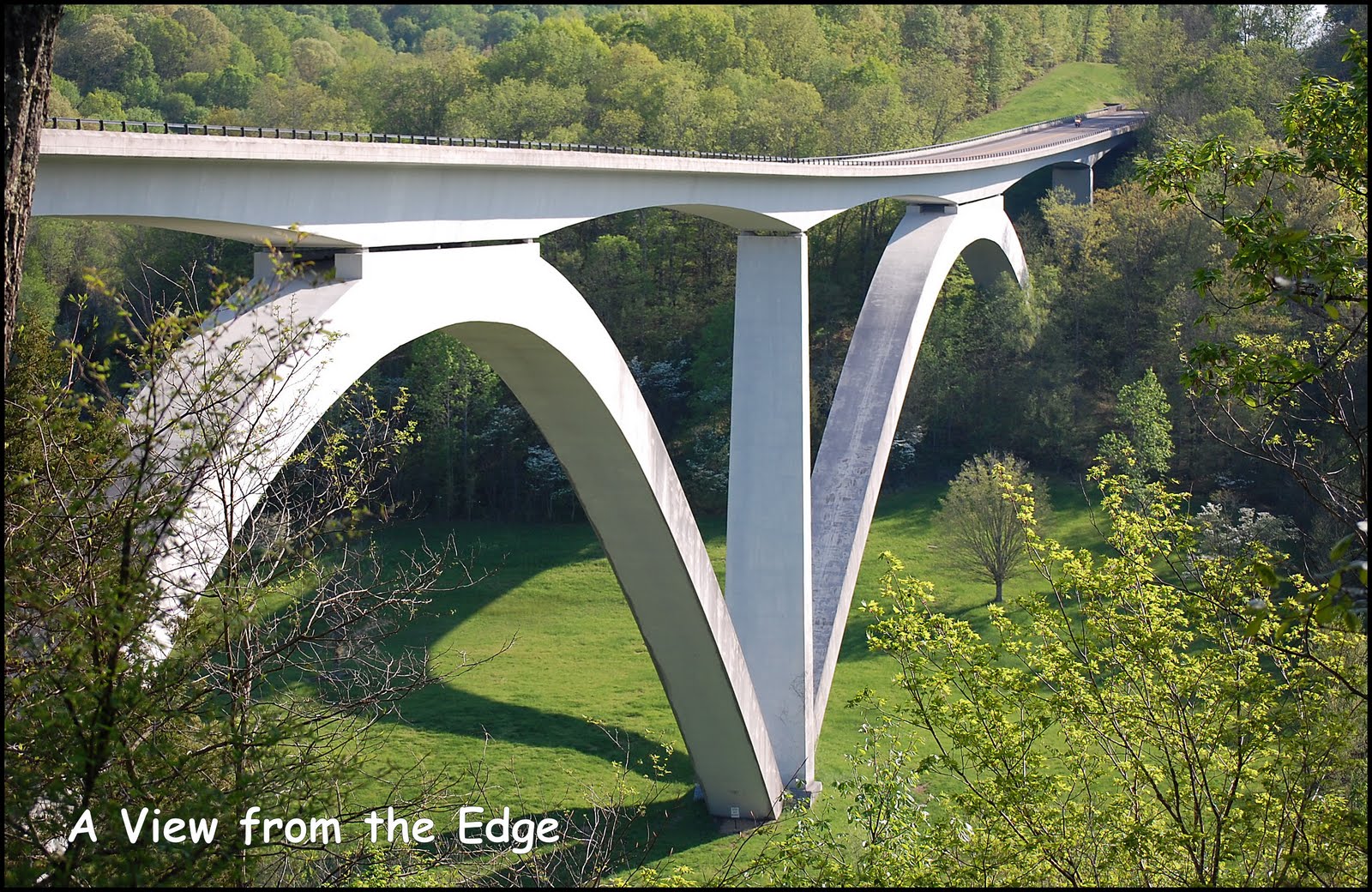 A View from the Edge Sunday Bridges Double Arch Bridge