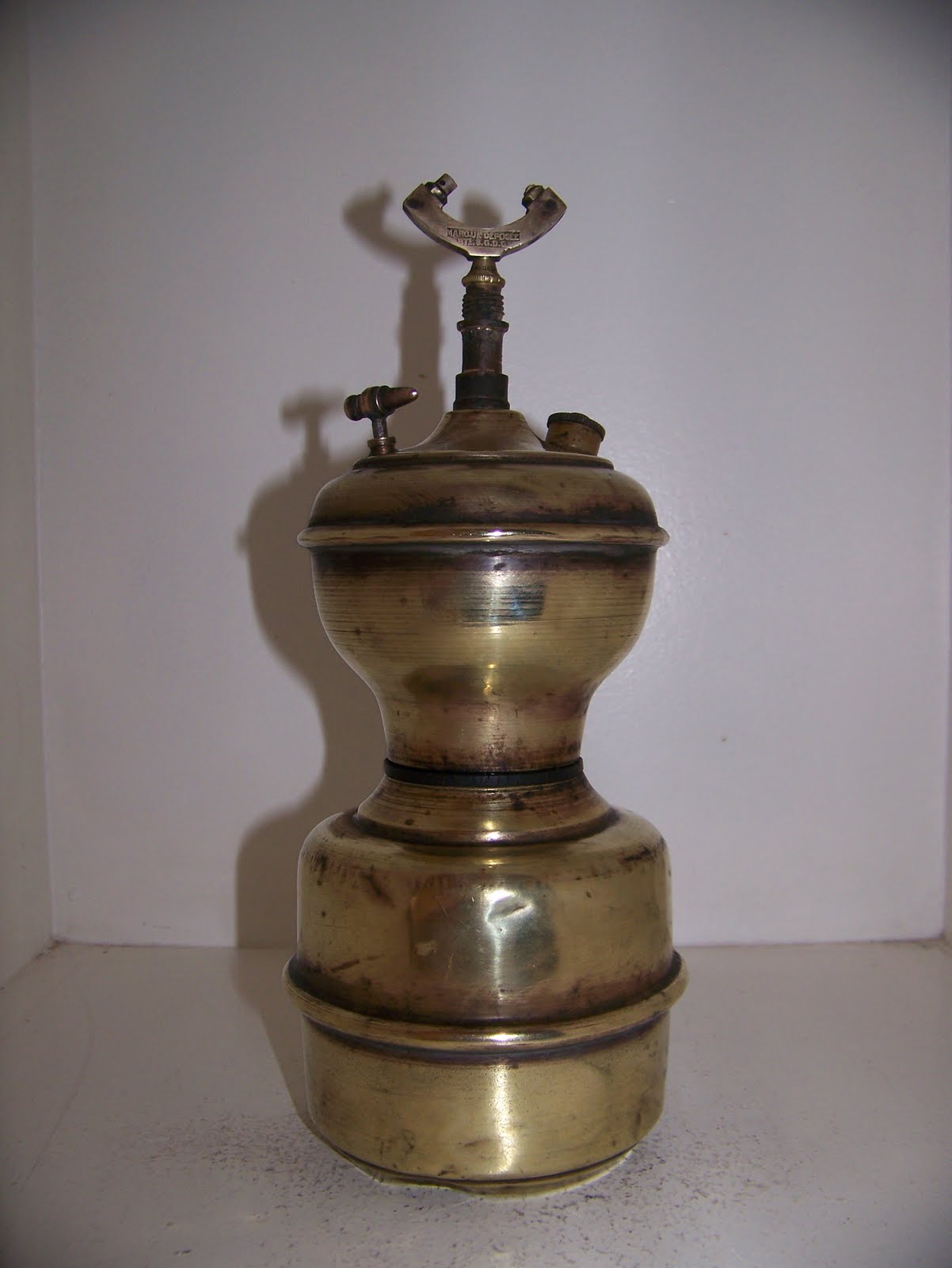 Lampe de bicyclette à carbure - David Antiques & Vintage
