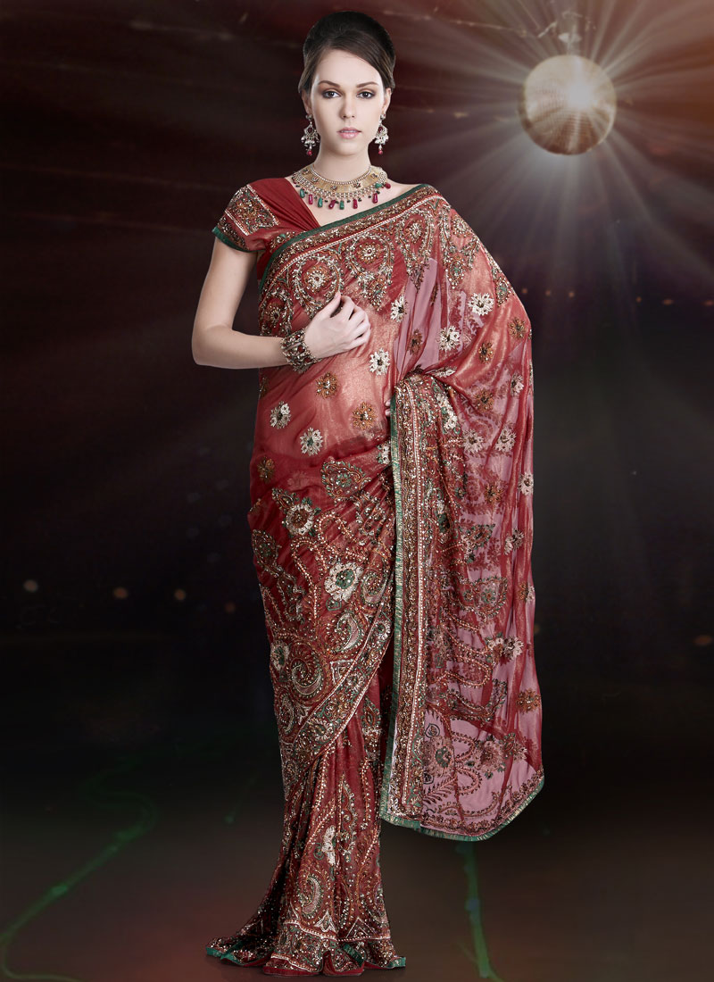 Fashion India: Ethnic bridal saree