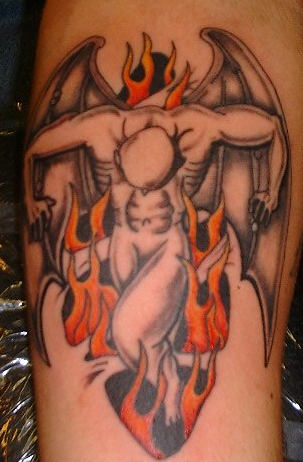 Fire and Flame Tattoos