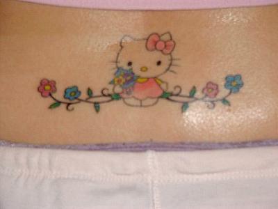 cute lower back tattoos for women. tattoos for girls on ack