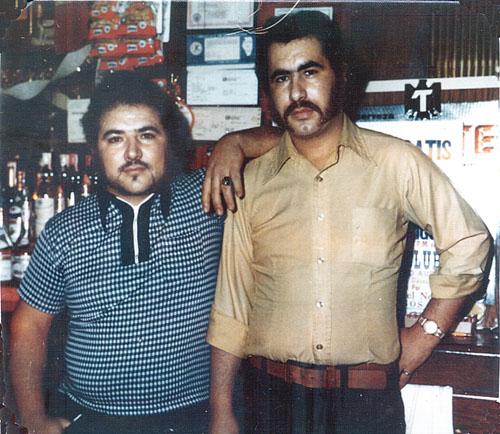 Rodolfo González alias "El Becerro" y Alberto González alias "El Cejas" q.e.p.d. los dos.