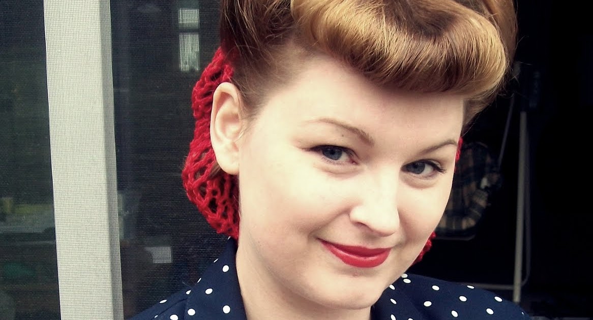 Victory Rolls with Faux Bangs Tutorial / VaVoom Vintage Vintage