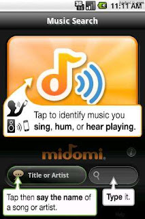 Midomi SoundHound Android