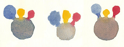 Mara Mattia Art Lesson 19 Mixing Grey Watercolor For Atmospheric I Have Gotten Several Inquiries About Mixing Warm Grey And Cool With Watercolor It S Really Very Simple To Do The Three Primary Colors Of Blue