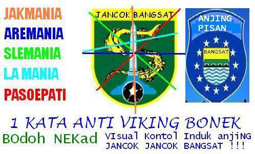 Foto Arema Anti Viking