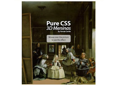CSS 3D Meninas