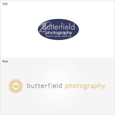 Identity Design Process for Butterfield Photography