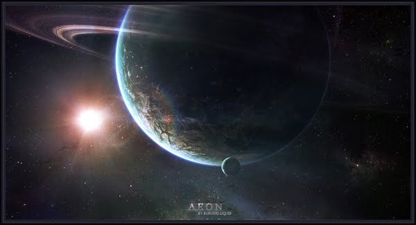 Aeon WP-Pack space art