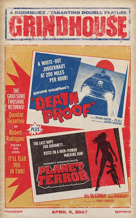 Grindhouse retro poster