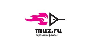 Muz.ru Logo Design