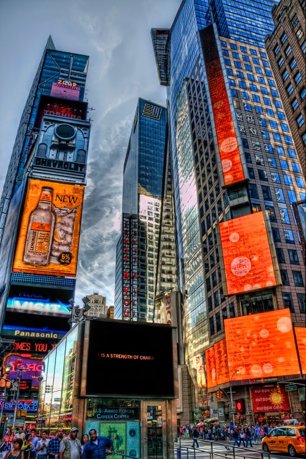 HDR - Times Square by Nico Potgieter