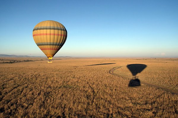 Balloon over Masai Mara