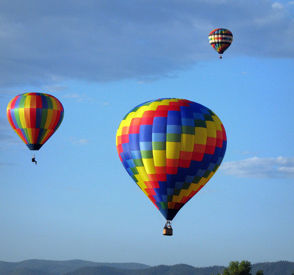 Balloons over the Rockies