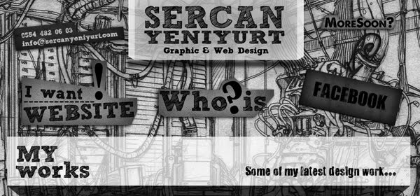 Sercan YENIYURI web design