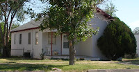 Our house on Cherry Street in Clayton, NM