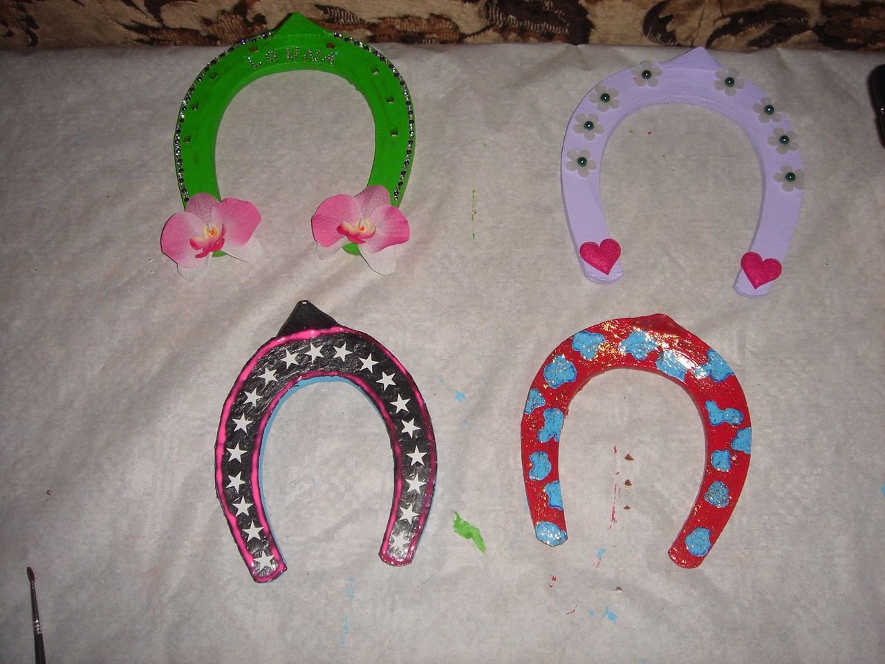 le monde créatif de kiekine: Fer a cheval