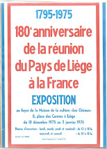 L'affiche annonçant l'exposition