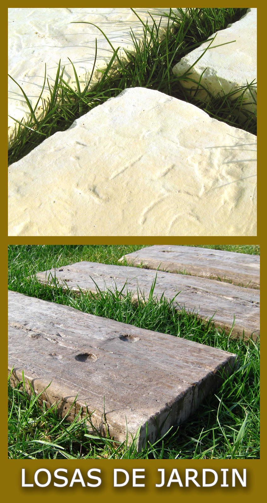 Grupo Ruiz. Noticias: NUEVA GAMA DE LOSAS DE JARDIN Y COMPLEMENTOS.