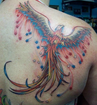 japanese phoenix tattoo 