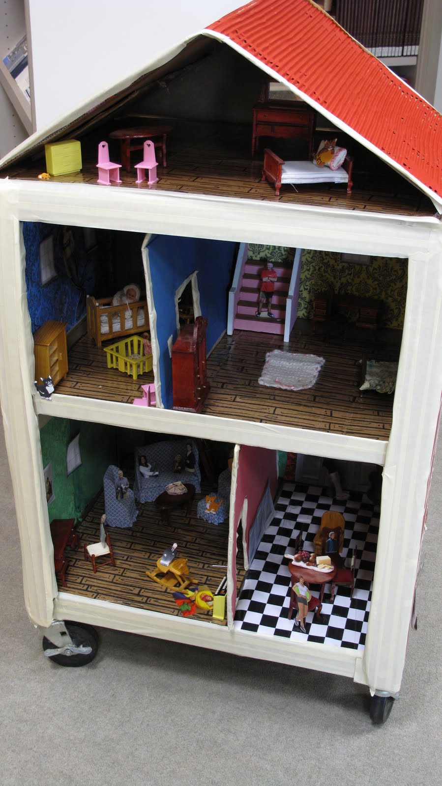 Jean Outland Chrysler Art Library Blog: 2010 Book Cart Decorating ...