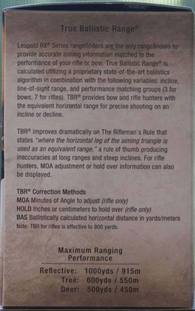 Leupold Rx 1000 Tbr Manual