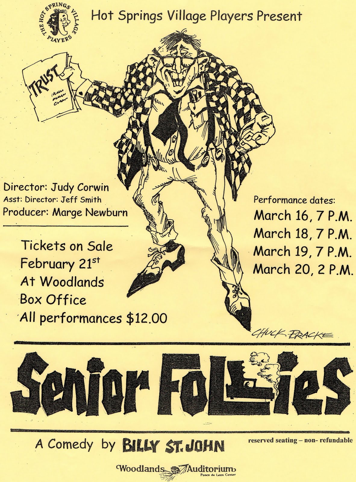 Inside Hot Springs Village Senior Follies cast has been named
