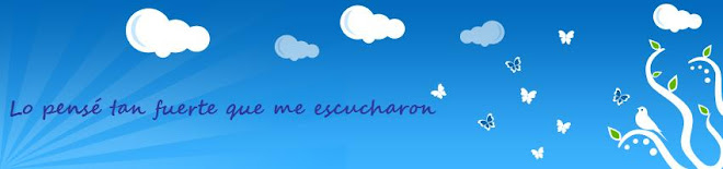 Lo pensé tan fuerte que me escucharon