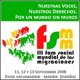 Foro social mundial de las migraciones