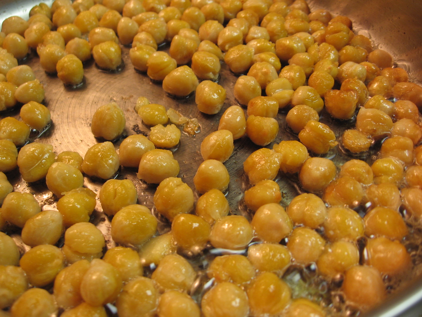 Fried Garbanzo with Chorizo and Greens PEDANTIALAND