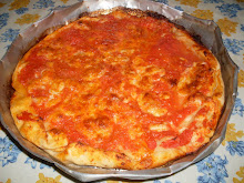 la mia cucina...pizza con il pomodoro...